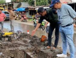 Pipa PDAM Bocor Akibat Galian Sumur Bor Warga, ini Perintah Beni Iskandar