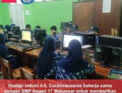 Guna Hadapi Industri 4.0, Condovacourse Bersama UPT SPF SMPN 17 Pelatihan Coding Bagi Siswa   