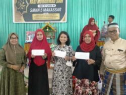 UPT SMKN 5 Makassar Peringati Maulid Nabi Muhammad SAW 1444 H