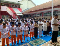 Menumbuhkan Karakter dan Mental Siswa, UPT SPF SDI Layang Bertingkat Rutin Laksanakan Shalat Dhuha Bersama