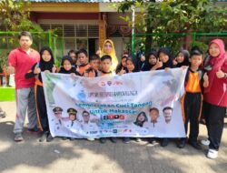 UPT SPF SDI Rappokalling II Ikut Peringati Hari Cuci Tangan Sedunia di Komp SDN Mangkura Makassar  
