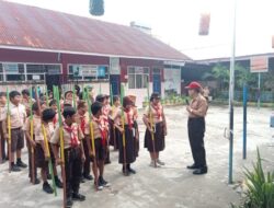 UPT SPF SDN Maradekaya II Adakan Kerja Bakti Di Rangkaikan Pelatihan Pramuka