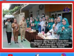 Sekcam Ujung Tanah bersama Lurah Tabaringan Sambut Kunjungan Tim Penilaian Lorong UMKM Tingkat Kota Makassar