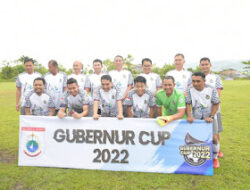 Pj. Gubernur Sulbar Membuka Turnamen Gubernur CUP 2022, di Lapangan Olahraga PPLP