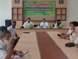 Distapan Sulbar Gelar Rakoor Pengendalian Kerawanan Pangan dan Gizi