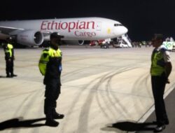 Logistik WSBK 2022 Tahap I dan Tahap II Telah Tiba, Polres Lombok Tengah melakukan Pengamanan*