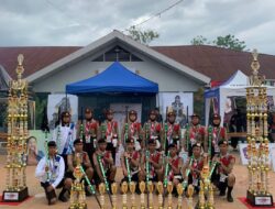 UPT SPF SMPN 17 Makassar Raih Juara Umum Paskib dan Pramuka