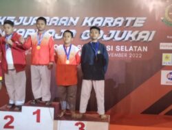 UPT SPF SMPN 17 Makassar Raih Juara I Karate Ko Jukai di Unhas
