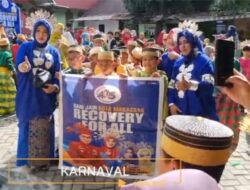 Meriahkan HUT Kota Makassar Ke-415 UPT SPF SDI Toddopuli 1,Kenakan Busana Adat dan Gelar Karnaval