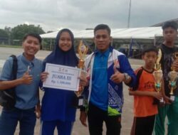 Pelajar UPT SPF SMPN 48 Berhasil Meraih Juara 3 Lomba Balok, di Lapangan Karebosi