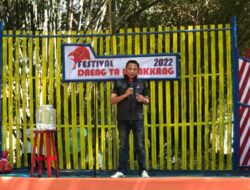Camat Tallo Hadiri Pelepasan Karnaval pada Puncak Festival Daeng’ta Ri Lakkang.