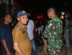 Camat Tallo Terjun Langsung di Lokasi Kebakaran Rappokalling