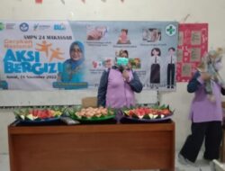 UPT SPF SMPN 24 Makassar Gelar Gebyar Aksi Bergizi Guna Mendukung Gerakan Sehat Para Remaja Putri