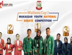 Dispora Makassar Sukses Gelar Kompetisi Debat Pemuda Nasional 2022