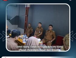 Camat Ujung Tanah Bersama Sekcam Pimpin Rakor di Longwis Partici
