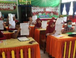 UPT SPF SDI Mangga III Makassar Laksanakan Penilaian Akhir Semester TP 2022-2023