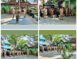 Gelar Upacara Bendera, Sekcam Ujung Tanah Imbau Kepada Jajarannya Agar Administrasi dan Pengarsipan Rampung Sebelum 2023