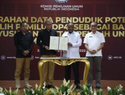 Kemendagri Serahkan DP4 untuk Pemilu 2024 kepada KPU RI