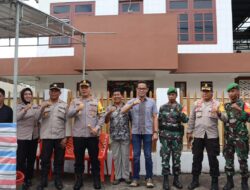 Kapolres Bima Kota Keliling Pantau Prosesi Missa Natal di Sejumlah Gereja Wilayah Kota Bima
