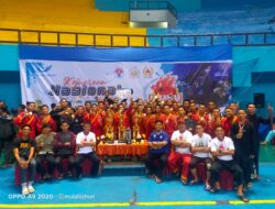 Tim Pencak Silat dari Kontingen Pondok Pesantren Darul Aman Raih Juara Umum