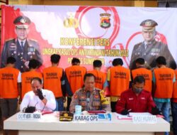 Gelar Operasi Antik Selama 14 Hari, Polres Sumbawa Ringkus 11 Pelaku Penyalahgunaan Narkoba