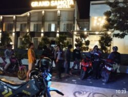 Cegah Gangguan Kamtibmas, Sat Samapta Polres Sumbawa Patroli di Samota Himbau Muda Mudi