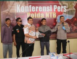 Barang Bukti Berhasil Diamankan, Dir Reskrimum Polda NTB Kembalikan BB Milik Dua Korban Curas