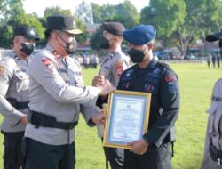 31 Anggota Polisi Polda NTB Dapat Penghargaan 16 PTDH