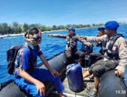 Polri Bersama Stakeholder Lainnya Mencari WNA Francis yang Hilang di Gili Trawangan