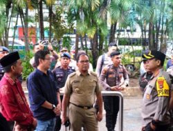 Jelang Malam Natal, Wali Kota Danny Bersama Forkopimda Kota Makassar Pantau Pengamanan Gereja