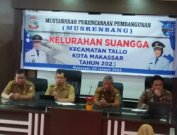 Musrenbang Kelurahan Suangga Tampil Perdana di Kecamatan Tallo Kota Makassar