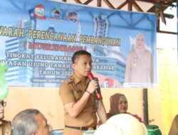 Sekcam Ujung Tanah Membuka Musrenbang di Kelurahan Cambaya Tahun 2023