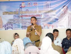 Sekcam Ujung Tanah Membuka Musrenbang Tahun 2023 di Kelurahan Pattingalloang