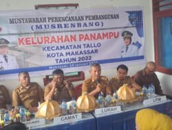 Sekcam Tallo Hadiri Musrenbang Tahun 2023 di Kelurahan Pannampu