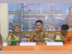 Camat Ujung Tanah Membuka Musrenbang Tahun 2023 di Kelurahan Tamalabba   