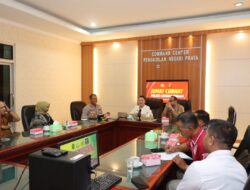 Tingkatkan Sinergitas, Kapolres Loteng Gelar Jumat Curhat Bersama Pengadilan, Kejaksaan dan Ka Rutan