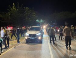 313 Personil Gabungan, Patroli dan Penyekatan di Dua Pos Pam