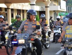 Jelang Malam Pergantian Tahun Baru 2023. Forkopimda Sumbawa Barat Apel Bersama dan Pantau Pos Pengamanan