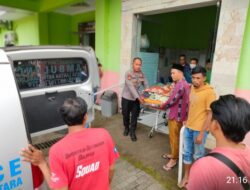 Polsek Batukliang Utara Bersama Tim Inafis Polres Loteng Lakukan Olah TKP Korban Gantung Diri