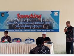 Diklat Jurnalistik Resmi Dibuka Kepala Dinas Pendidikan Kabupaten Lombok Tengah