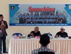 Acara Pembukaan Diklat Jurnalistik Tingkat Pemula di Hadiri Ketua Komisi IV DPRD Lombok Tengah.