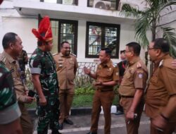 Camat Alamsyah Dampingi Wali Kota Danny Sambut Kunjungan Kerja KSAD