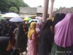 Meninggal karena sakit, seorang TKI yang bekerja di Malaysia dipulangkan ke Keluarganya