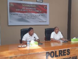 Kasat Tahti Polres Loteng Dampingi Dit Tahti Polda NTB Sosialisasi dan Supervisi*
