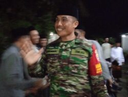 Babinsa Desa Bunkate Hadiri Acara Isra Mi’raj di Dusun Batu Ngereng