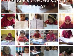 Akibat Cuaca Ekstrim, UPT SPF SDN Sangir Optimalkan Pembelajaran Jarak Jauh
