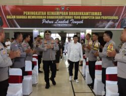 Kapolres Loteng Terima Kunker Kapolda Dalam Rangka Wujudkan Bhabinkamtibmas Yang Berkompeten dan Profesional
