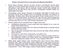Kapolda NTB keluarkan Maklumat Untuk Antisipasi Isu Penculikan Anak