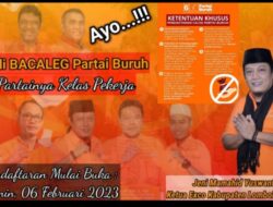 EXCO Partai Buruh Lombok Tengah Buka Pendaftaran Bacaleg