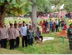 Kapolres Bima AKBP Hariyanto SH SIK, Diwakili Wakapolres Laksanakan Sambang Duka di Desa Dore